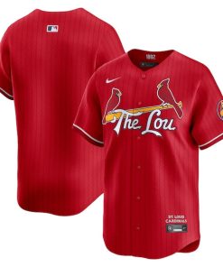 St. Louis Cardinals Nike City Connect Limited Jersey - Red