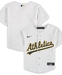 Oakland Athletics Nike Preschool Home Replica Team Jersey - White