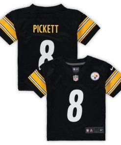 Kenny Pickett Pittsburgh Steelers Nike Toddler Game Jersey - Black