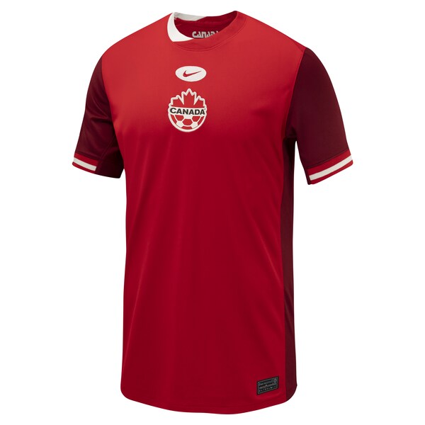 Canada Soccer Nike Youth 2024 Home Replica Jersey - Red - Image 2