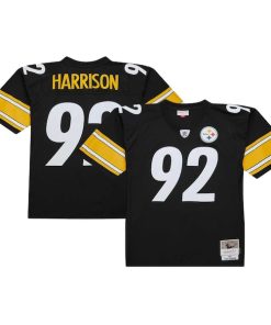 James Harrison Pittsburgh Steelers Legacy Replica Jersey - Black