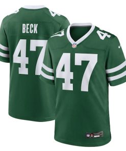 Andrew Beck New York Jets Nike Team Game Jersey - Legacy Green