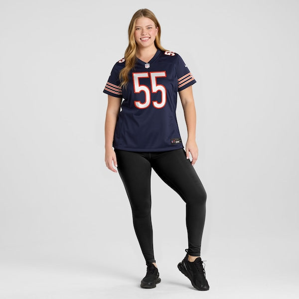 Dayo Odeyingbo Chicago Bears Nike Women's Team Game Jersey - Navy - Image 7