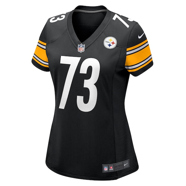 Isaac Seumalo Pittsburgh Steelers Nike Women's Game Jersey - Black - Image 2