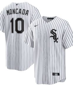 Yoan Moncada Chicago White Sox Nike Home Replica Player Name Jersey - White/Black