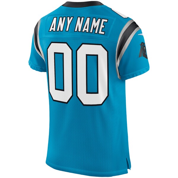 Carolina Panthers Nike Classic Elite Custom Jersey - Blue - Image 3