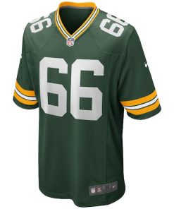 Alternative view of Ray Nitschke Green Bay Packers Nike Game Retired Player Jersey - Green