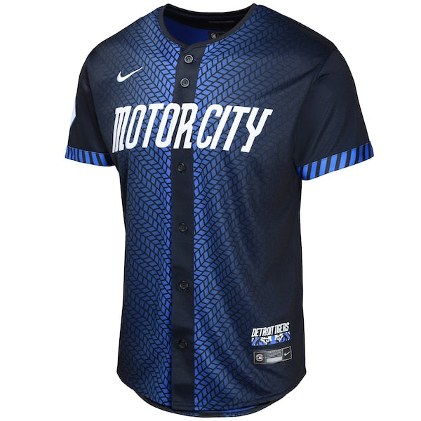 Spencer Torkelson Detroit Tigers Nike Youth 2024 City Connect Limited Jersey - Navy - Image 2