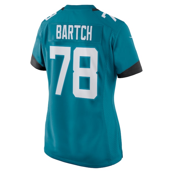 Ben Bartch Jacksonville Jaguars Nike Women's Game Jersey - Teal/Black - Image 4
