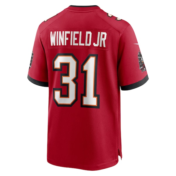 Antoine Winfield Jr. Tampa Bay Buccaneers Nike 50th Season Team Game Jersey - Red - Image 3