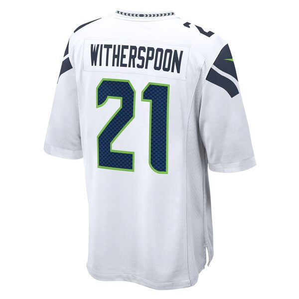 Devon Witherspoon Seattle Seahawks Nike Away Game Jersey - White - Image 3