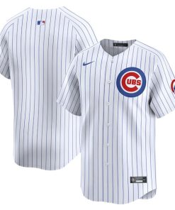 Chicago Cubs Nike Home Limited Jersey - White