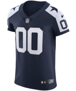 Alternative view of Dallas Cowboys Nike Alternate Vapor Elite Custom Jersey - Navy