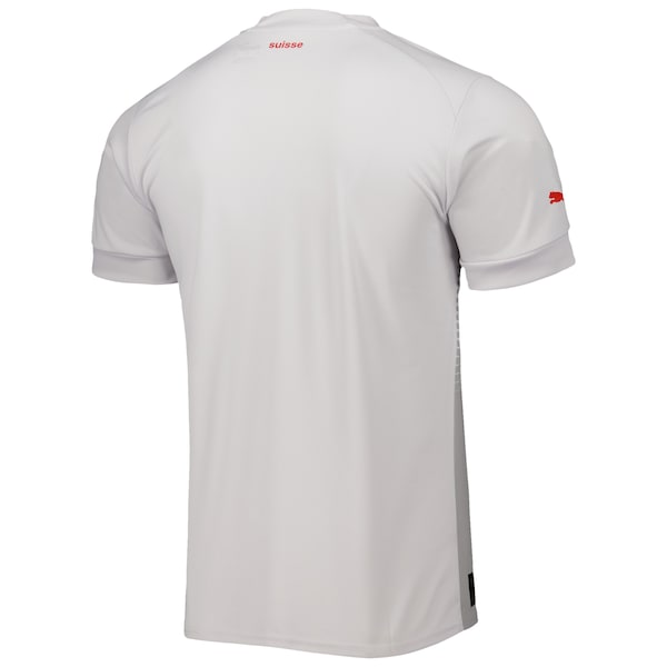 Switzerland National Team Puma 2022/23 Away Replica Jersey - White - Image 3
