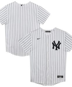 New York Yankees Preschool Home Blank Replica Jersey - White