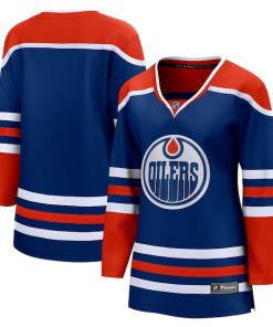 Edmonton Oilers  Women's Home Breakaway Blank Jersey - Royal