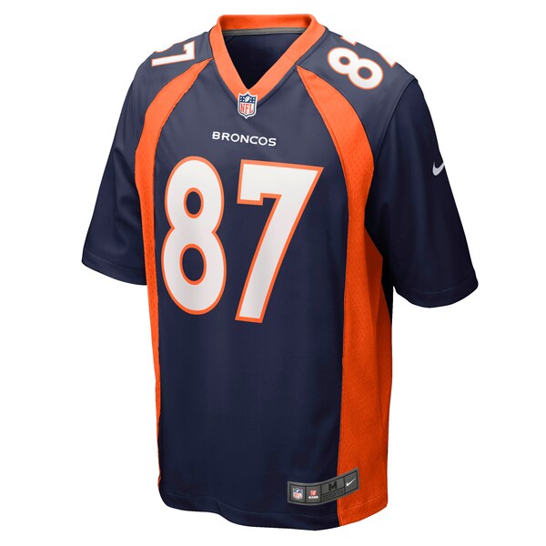 Ed McCaffrey Denver Broncos Nike Retired Player Jersey - Navy/Orange - Image 3
