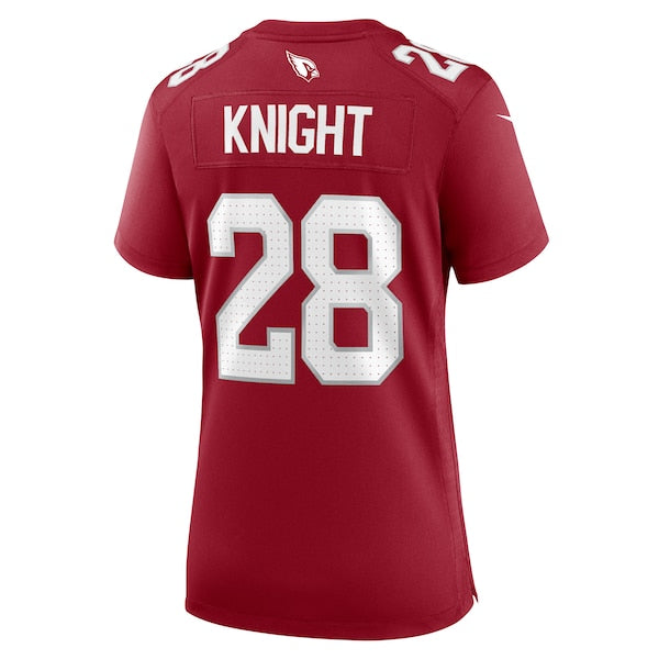 Qwuantrezz Knight Arizona Cardinals Nike Women's Game Jersey - Cardinal - Image 3