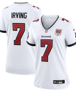 Bucky Irving Tampa Bay Buccaneers Nike Women's 50th Season White Game Jersey - White