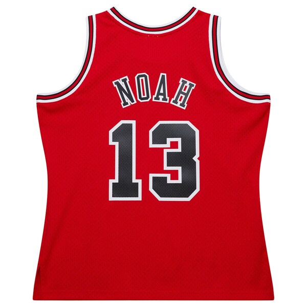 Joakim Noah Chicago Bulls 2013/14 Hardwood Classics Swingman Jersey - Red - Image 3