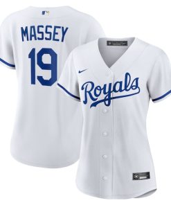 Michael Massey Kansas City Royals Nike Women's Home Replica Jersey - White
