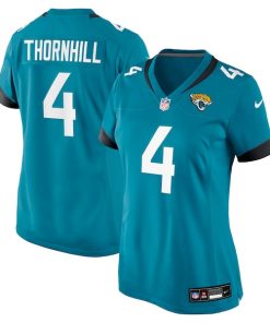 Juan Thornhill Jacksonville Jaguars Nike Women's Team Game Jersey -  Teal