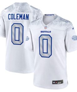 Keon Coleman Buffalo Bills Nike 2025 Rivalries Collection Game Jersey - White