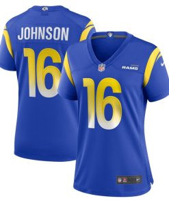 Tyler Johnson Los Angeles Rams Nike Women's Team Game Jersey -  Royal
