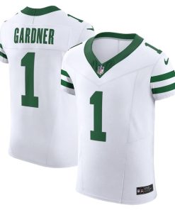 Ahmad Sauce Gardner New York Jets Nike Alternate Vapor F.U.S.E. Elite Jersey - White