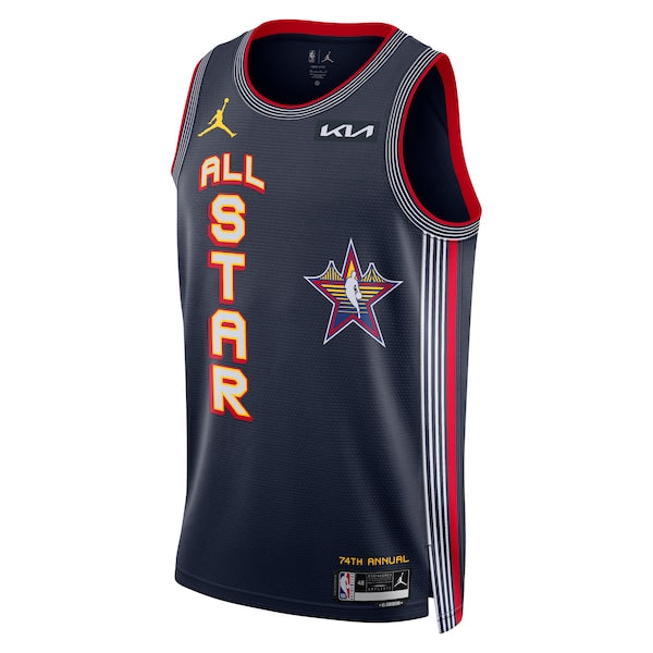 Jalen Brunson Nike Unisex 2025 NBA All-Star Game Swingman Player Jersey - Navy - Image 2