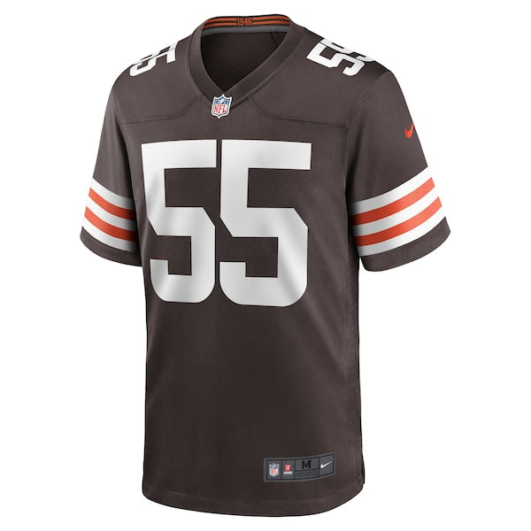 Ethan Pocic Cleveland Browns Nike Game Jersey - Brown - Image 2