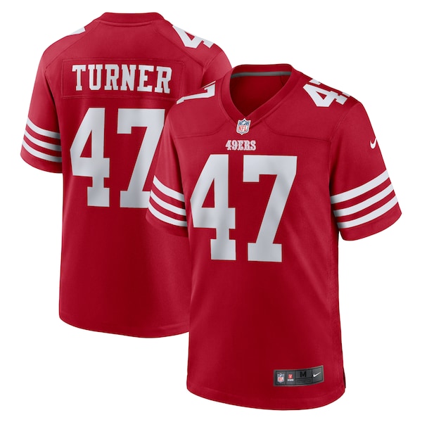 Ezekiel Turner San Francisco 49ers Nike Team Game Jersey - Scarlet