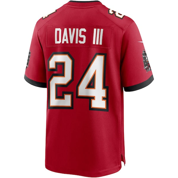 Carlton Davis III Tampa Bay Buccaneers Nike Game Player Jersey - Red/Orange - Image 5