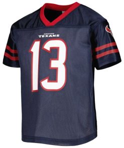 Alternative view of Youth Brandin Cooks Navy Houston Texans Player Jersey