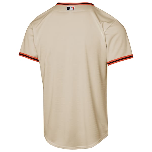 San Francisco Giants Nike Youth Home Replica Jersey - Cream - Image 3