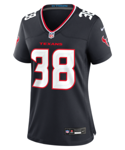 Alternative view of Zion Childress Houston Texans Nike Women's Team Game Jersey -  Navy