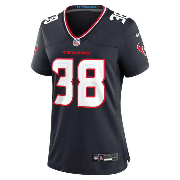 Zion Childress Houston Texans Nike Women's Team Game Jersey - Navy - Image 2