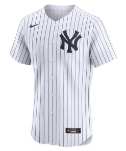 Alternative view of Yoendrys Gomez New York Yankees Nike Home Elite Player Jersey - White