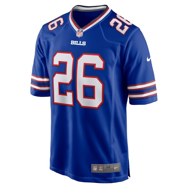 Ty Johnson Buffalo Bills Nike Team Game Jersey - Royal - Image 2