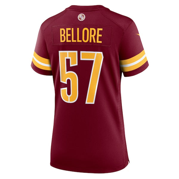 Nick Bellore Washington Commanders Nike Women's Team Game Jersey - Burgundy - Image 3