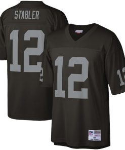 Ken Stabler Las Vegas Raiders Legacy Replica Jersey - Black