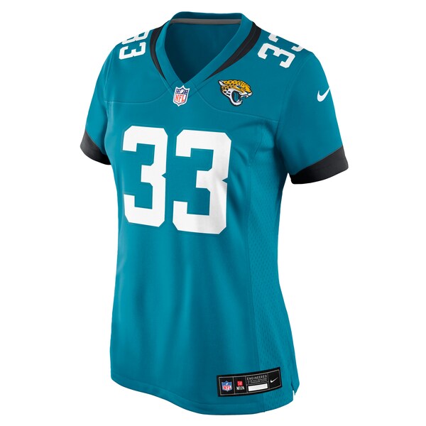 Bhayshul Tuten Jacksonville Jaguars Nike Women's Team Game Jersey - Teal - Image 2