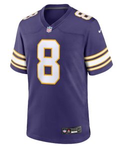 Alternative view of Kirk Cousins Minnesota Vikings Nike Classic Player Game Jersey - Purple