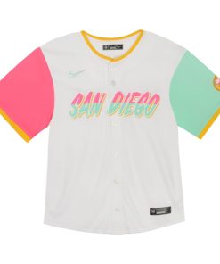 Alternative view of San Diego Padres Nike Toddler City Connect Team Limited Jersey - White