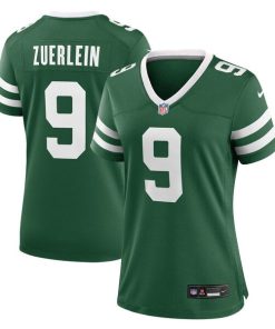 Greg Zuerlein New York Jets Nike Women's Team Game Jersey - Legacy Green