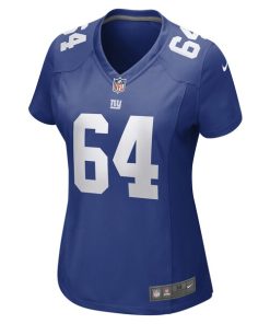 Alternative view of Mark Glowinski New York Giants Nike Women's Game Player Jersey - Royal