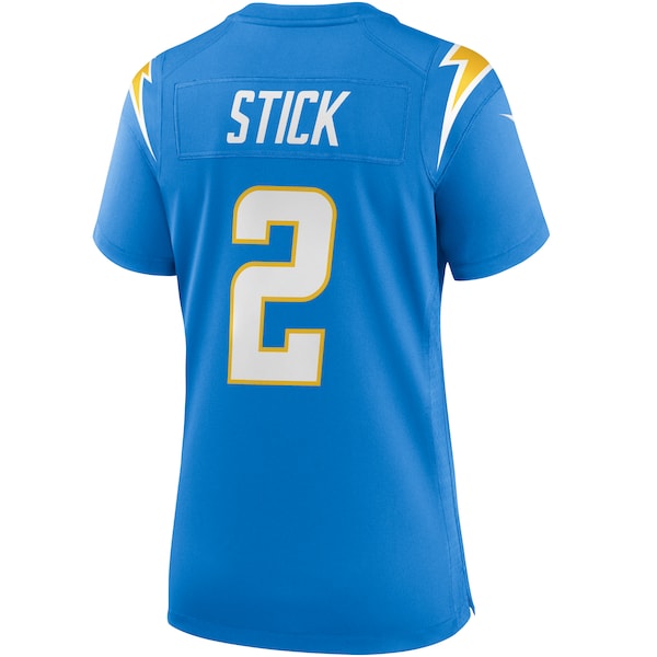Easton Stick Los Angeles Chargers Nike Women's Game Jersey - Powder Blue - Image 3
