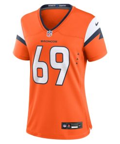 Alternative view of Mike McGlinchey Denver Broncos Nike Women's Team Game Jersey -  Orange