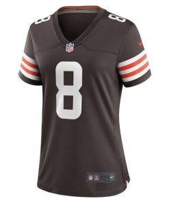 Alternative view of Elijah Moore Cleveland Browns Nike Women's Game Jersey - Brown