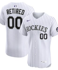 Colorado Rockies Nike  Home Elite Pick-A-Player Retired Roster Jersey - White